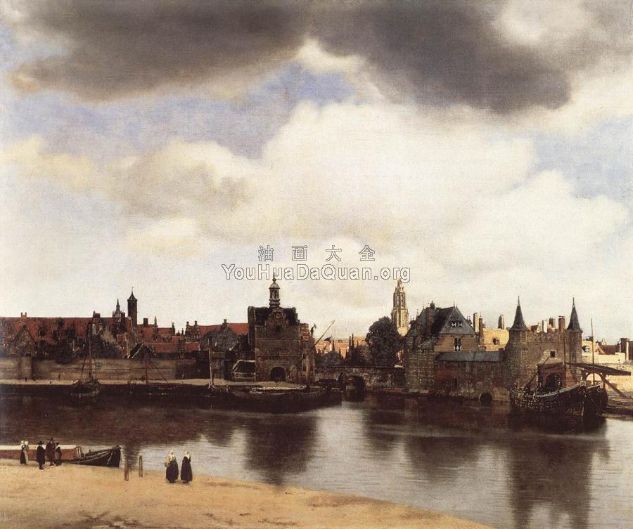 View of Delft - 约翰尼斯·维米尔